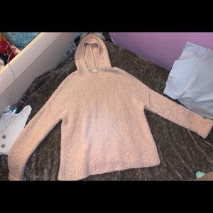 Fuzzy Light Pink Sweater